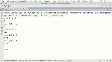 مبادئ لغة البايثون - العمليات الحسابية
