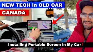 Canada Old Car Upgrade with New Tech in 2026 🇨🇦 ATOTO P10 Portable Navigator