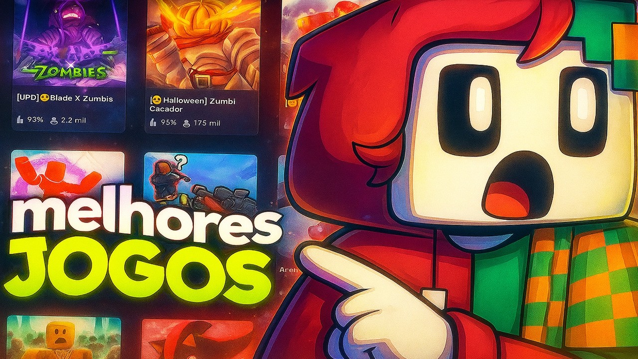 MELHORES JOGOS DO ROBLOX PARA VOCÊ JOGAR! (roblox)