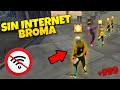 NOS HACEMOS pasar SIN INTERNET en DUELO DE ESCUADRA CLASIFICATORIA #2 *Broma* Free Fire