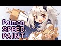 Genshin Impact: Paimon Speedpaint