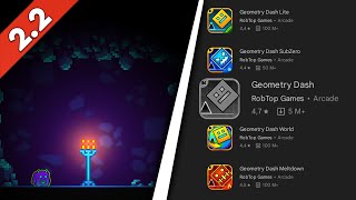 GEOMETRY DASH ELIMINADO: ¿SE DARÁ ROBTOP PRISA? (Geometry Dash 2.2)