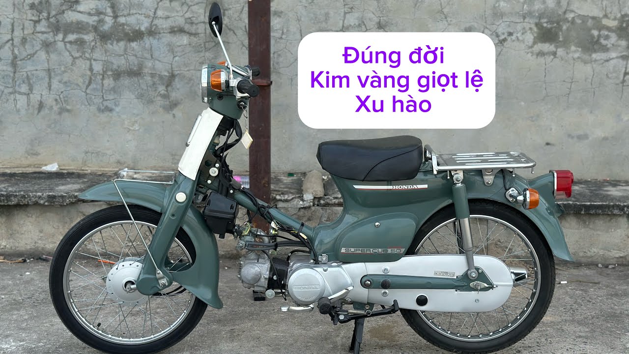 Honda Cub 50cc 1983 kim vàng giọt lệ
