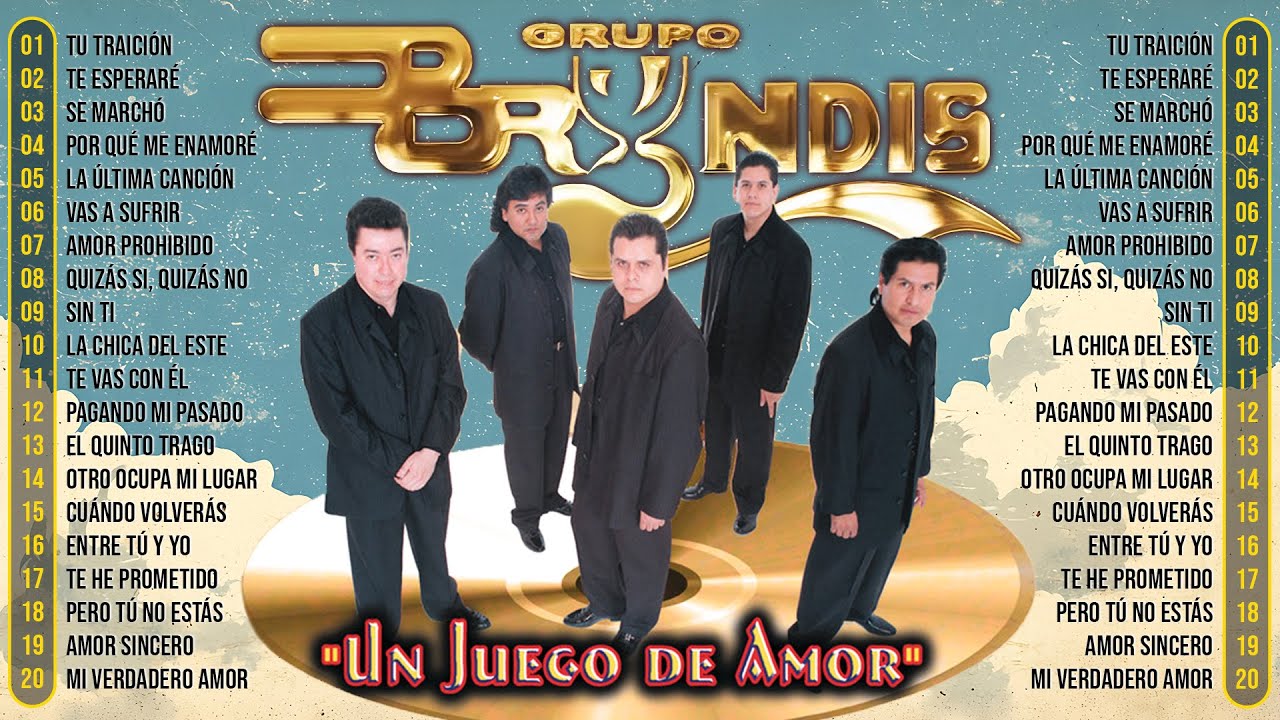 GRUPO BRYNDIS MIX CUMBIAS ROMÁNTICAS DEL AYER - BRYNDIS 40 ÉXITOS DE ORO