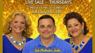 Live Sale w/Randy, Jen & I - Sale Mod Jackie - 7/30/26 Thursday - 2 PM PST / 4 PM CST / 5 PM EST