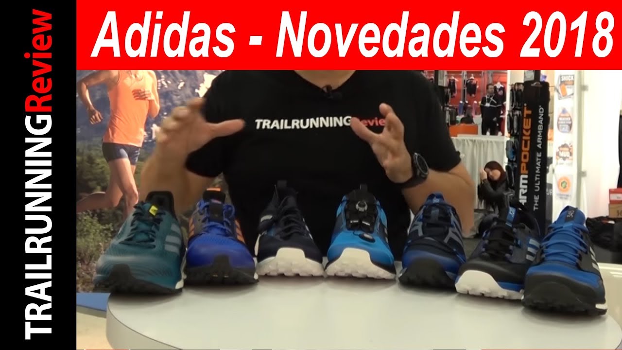 Adidas - Novedades Trail Running 2018 - YouTube