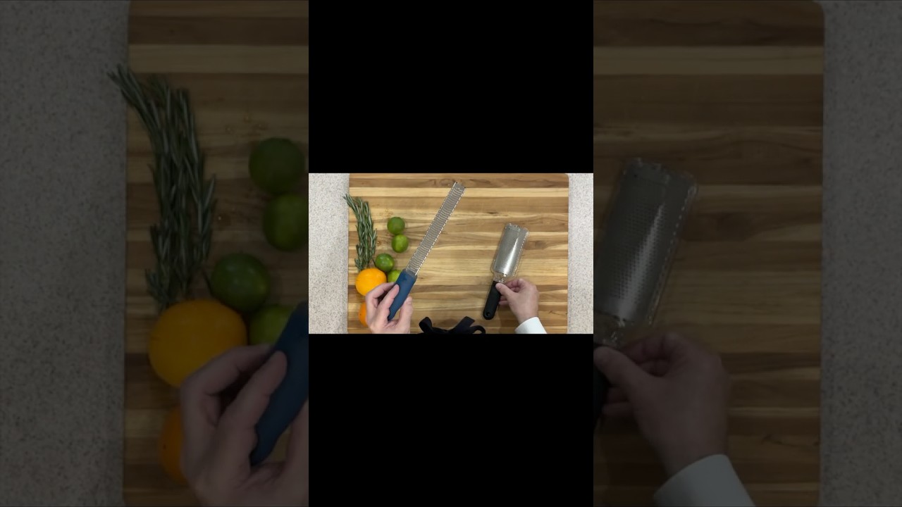 Microplaners for Zesting.  Great Kitchen tools.