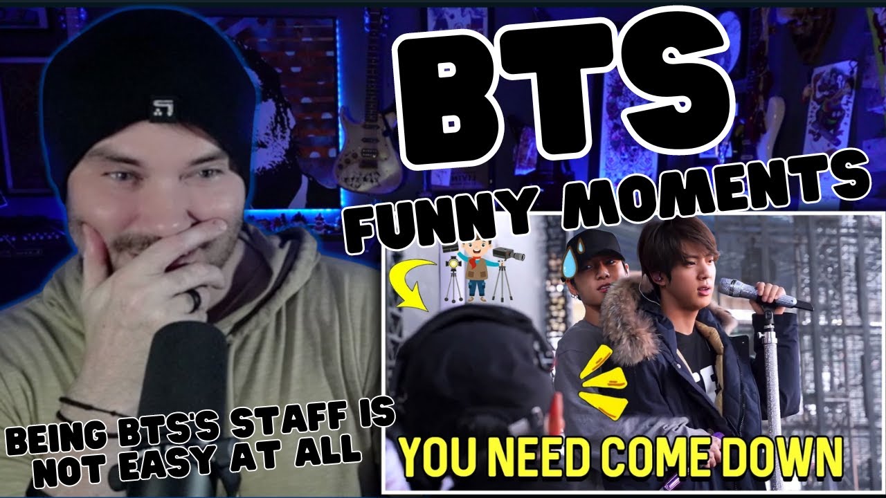 Metal Vocalist First Time Reaction - Being BTS's Staff Is Not Easy At All  - Funny Moments