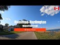 [4K] Hamilton-Burlington Ontario  - Waterfront Trail  Bike tour | #195