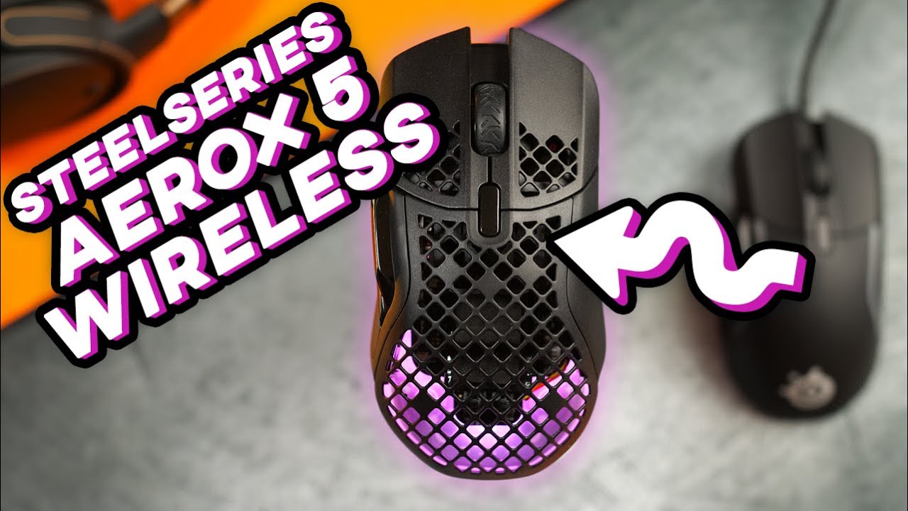 Aerox 9 Wireless, Souris de jeu MMO & MOBA sans fil légère