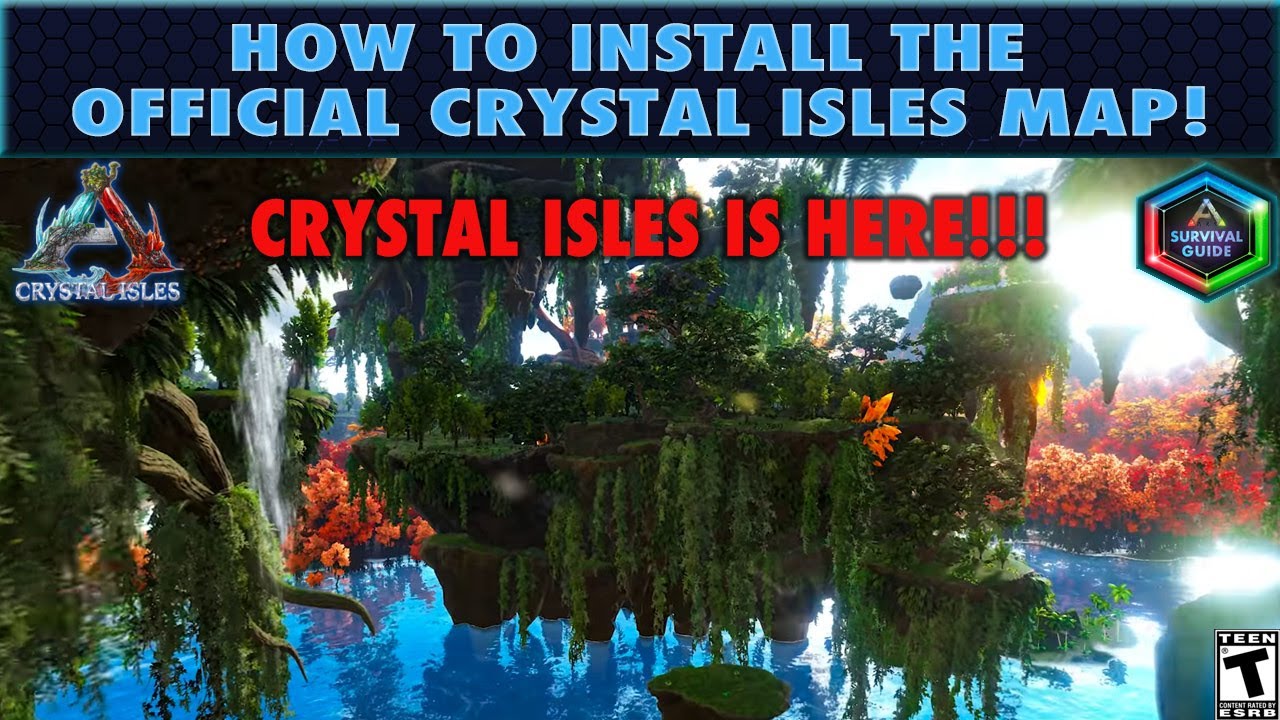 How to Install the New Official Crystal Isles Map on Release Day - YouTube