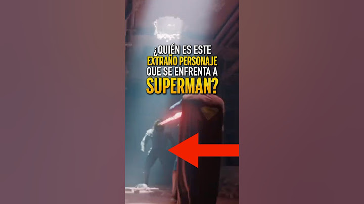 ¿Quién es este misterioso personaje en el trailer de Superman? - The Top Comics