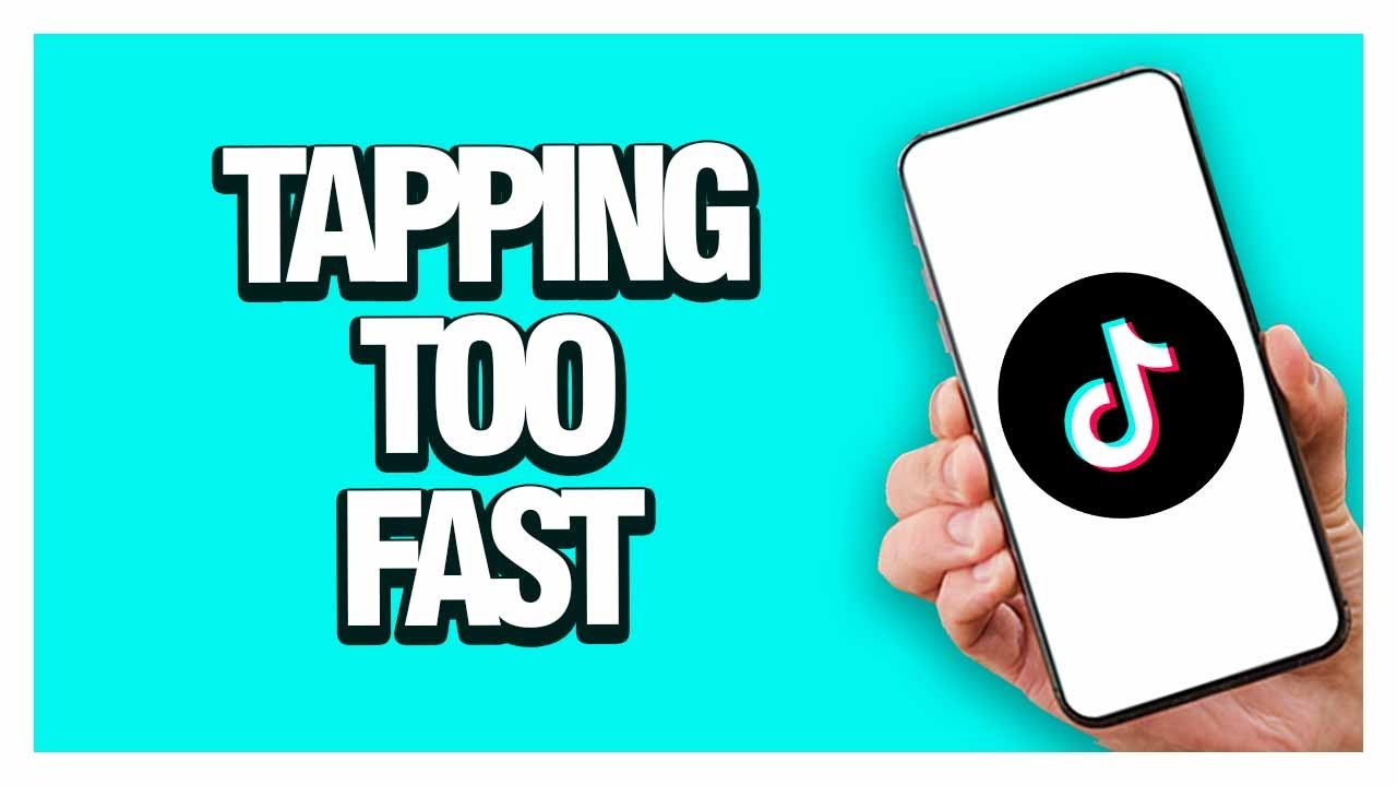 How To Fix And Solve Tiktok App Taping Too Fast | Final Solution - YouTube