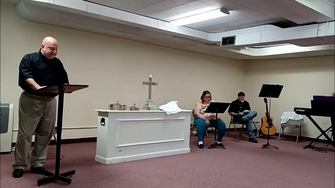 Worship Service of the Stratford United Methodist Church, Stratford, NJ