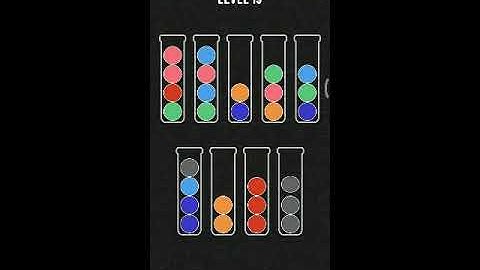 Ball Sort Puzzle - Levels 16,17,18,19,20