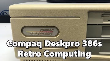 Compaq Deskpro 386s Part 1 - Retro Computing