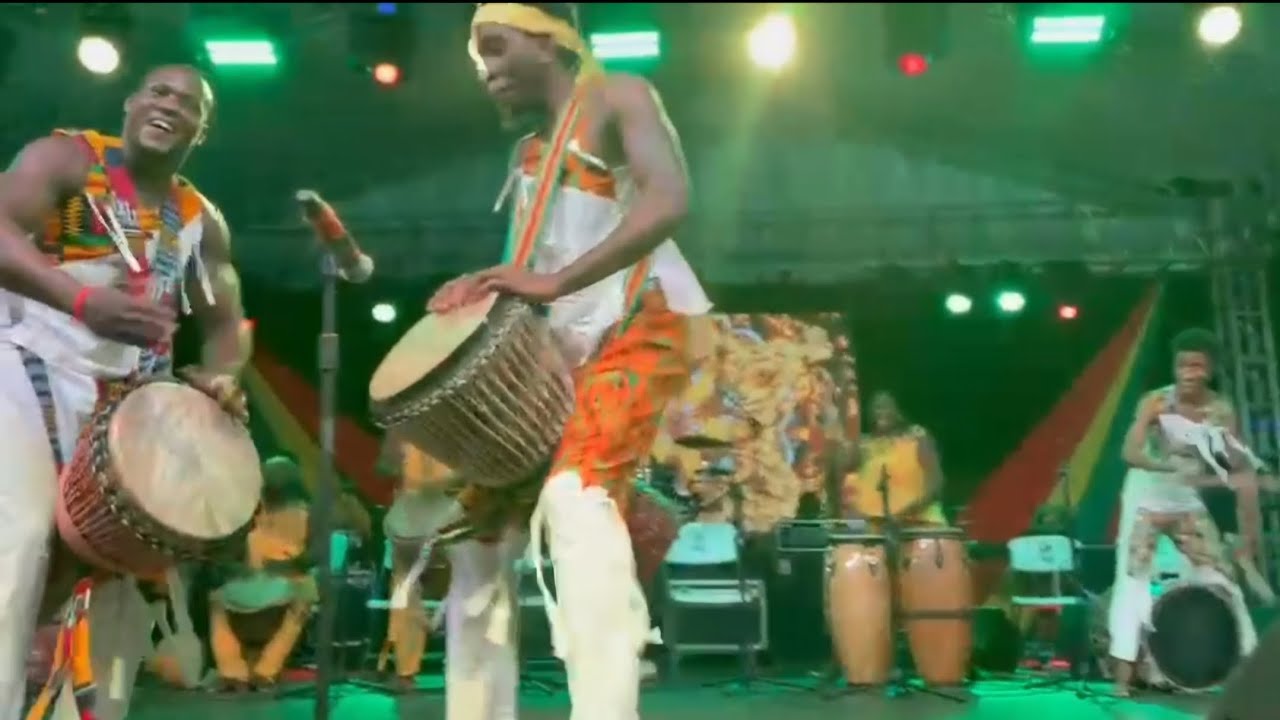 Tivoli Drummers at Grenada's Independence day celebrations 2026