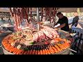 Big Grill of Beef and Sausages. Barcelona, Spain