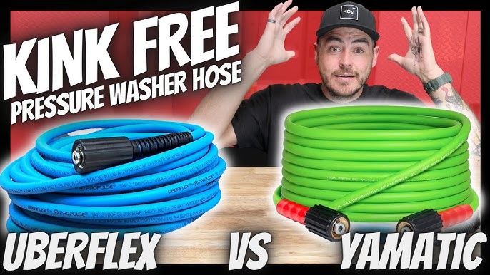 Does HOSE SIZE affect PRESSURE WASHER Performance, Power Washing, Best  Hose Size