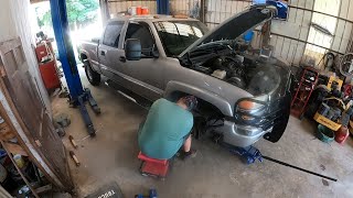 2006 GMC 2500 6.6 Duramax fuel filter replacement #gmc #duramax
