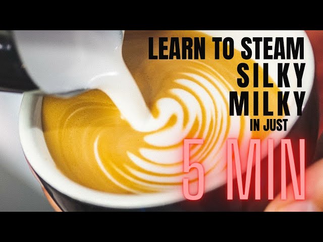 PERFECT Your Milk Steaming Technique:Learn How Purging Your Steam Wand is  so important 