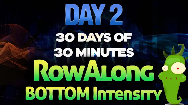 30 days of 30 minute Rows - Day 2 - 18spm Rowing Machine Workout