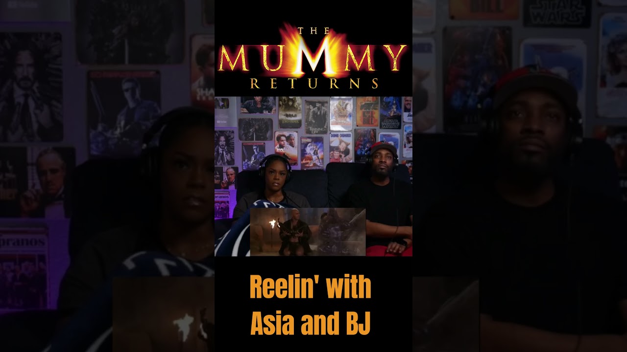 The Mummy Returns #shorts #ytshorts #themummyreturns #moviereaction #couplesreaction  | Asia and BJ
