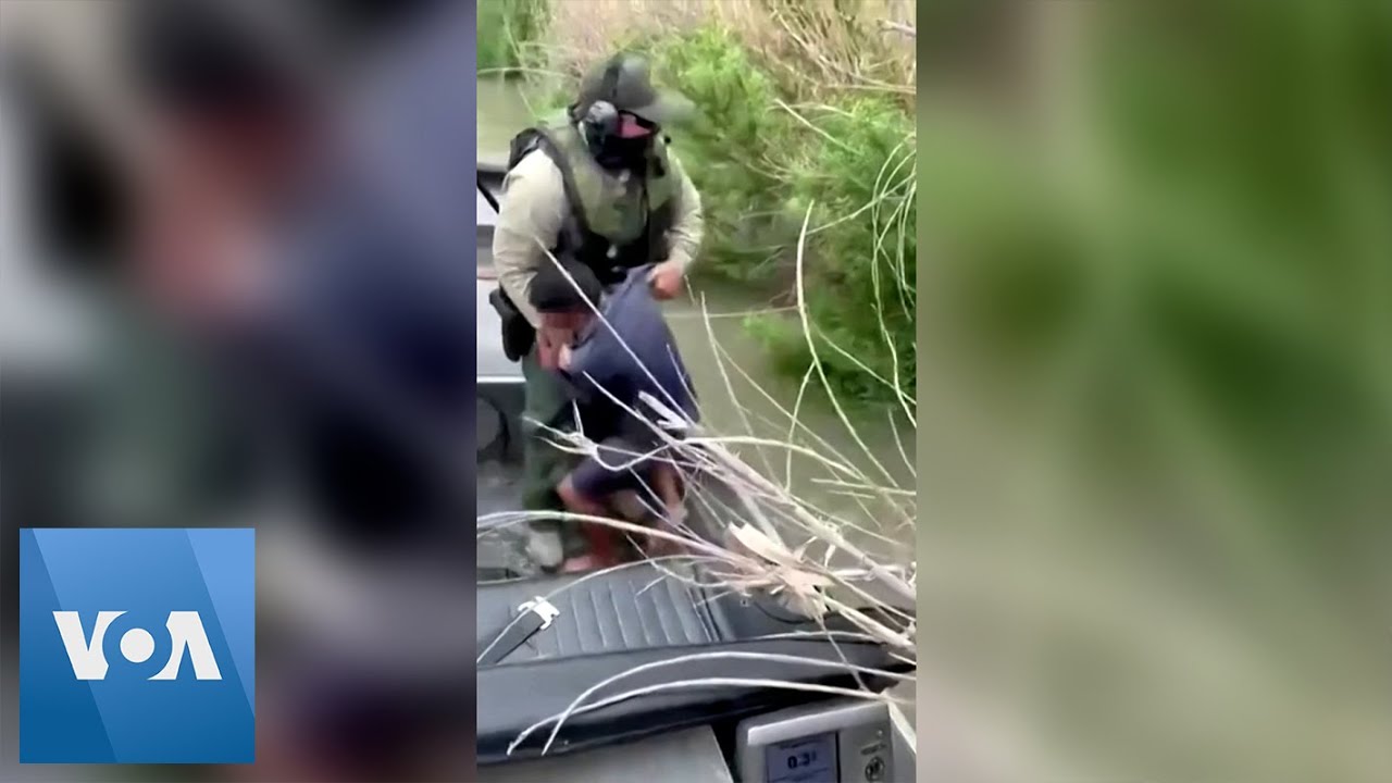 US Border Patrol Agents Rescue Two Migrant Children - YouTube