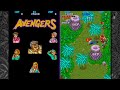 Avengers longplay arcade q.