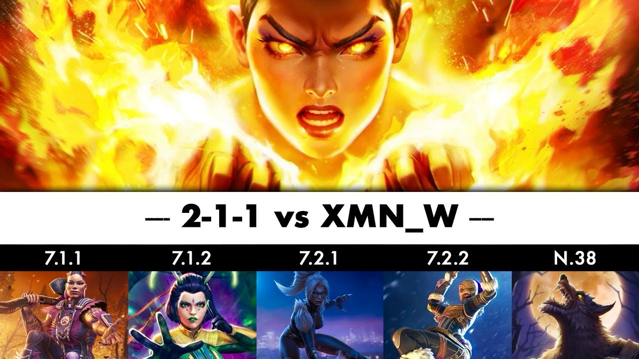 MCOC AW S.57.10 / 2-1-1 vs XMN_W / Negasonic SpeedRun ! Chill war