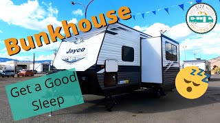 Jayco Jay Flight 242BHS Bunkhouse RV Review by Does Size Matter 3,084 views 2 years ago 24 minutes