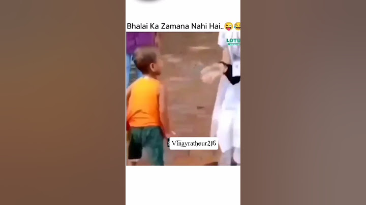 kalyug ke bachche..😂😂