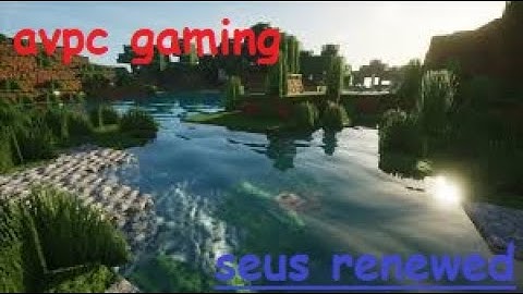 I tried seus renewed shader (best quality) first time on my pc | best shader ever | avpc gaming