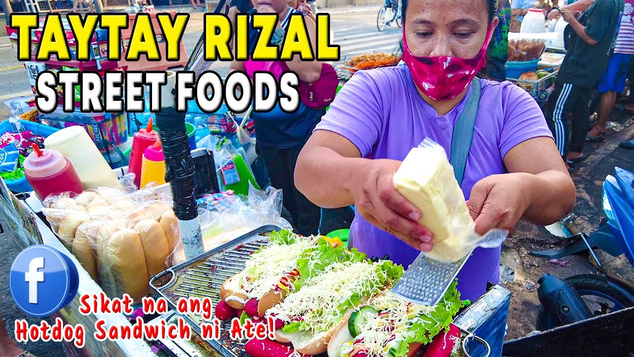 TAYTAY RIZAL STREET FOODS Don Hilario Street Taytay Tiangge Rizal