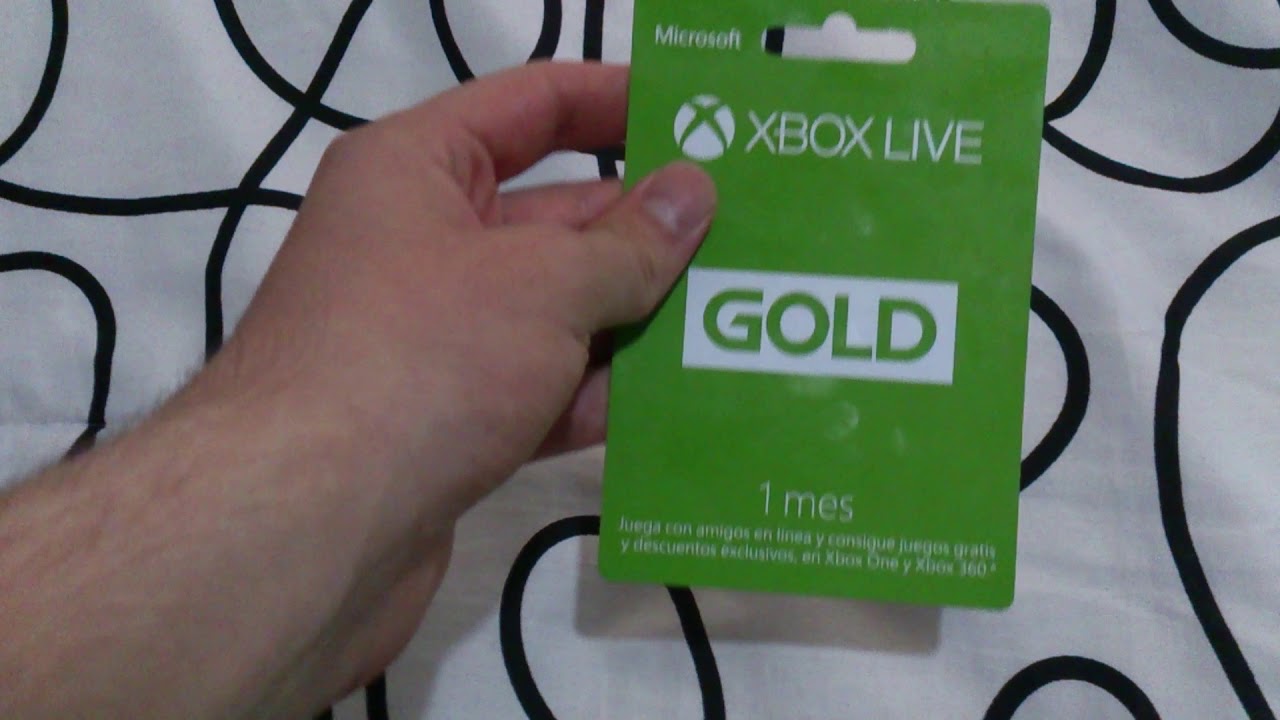 reposo retirada Complacer Regalando Xbox live gold de 1 mes - YouTube