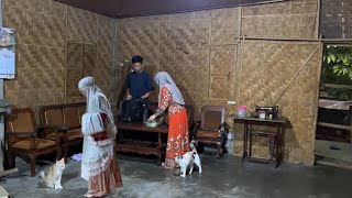 Making lunch for Ken Ken, then off to Eid al-Adha prayers | village family