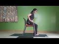 Yoga therapy  alignments for neck shoulders  upper back with dr renu mahtani