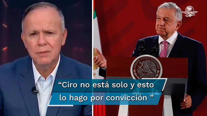 AMLO condena ataque contra el periodista Ciro Gmez...