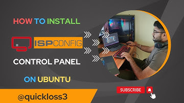 How to install ISPConfig Control Panel in ubuntu