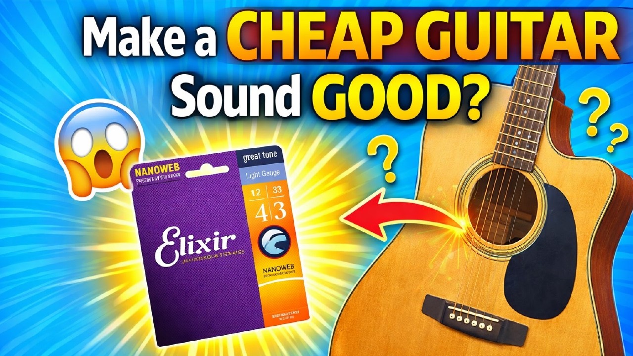 Watch Can Elixir Nanoweb Strings Make An Inexpensive Guitar Sound Good? on YouTube Watch Can Elixir Nanoweb Strings Make An Inexpensive Guitar Sound Good? on YouTube