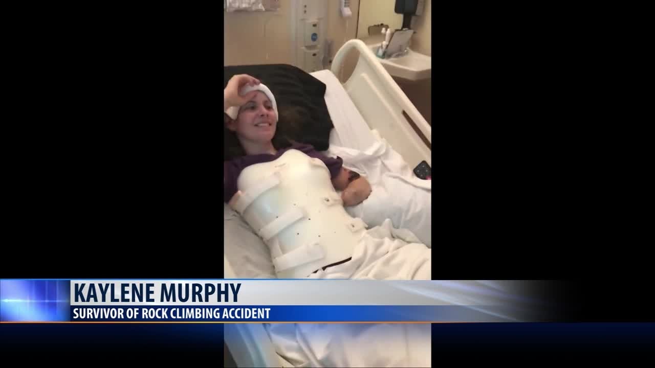 Montana woman recovering from rockclimbing accident YouTube