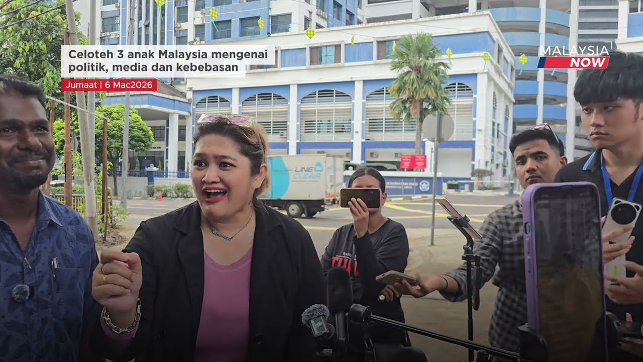 Celoteh 3 anak Malaysia mengenai politik, media dan kebebasan | 6 Mac 2026