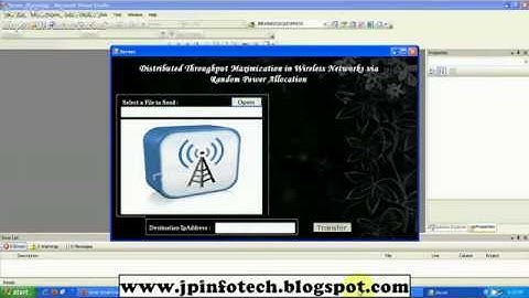 Distributed throughput maximization in wireless