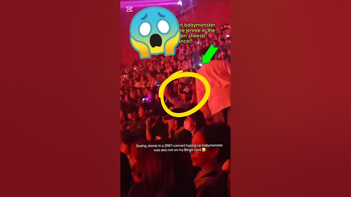 JENNIE AT BABYMONSTER CONCERT DANCING ON SHEESH #jennie #babymonster #pharita #pharita