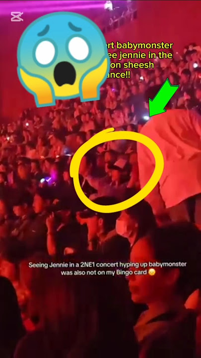 JENNIE AT BABYMONSTER CONCERT DANCING ON SHEESH #jennie #babymonster #pharita #pharita