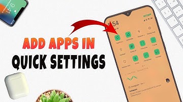 TRICK to ADD YOUR FAV APP on QUICK SETTING PANEL