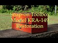 Snap-On Toolbox KRA-149 Restoration