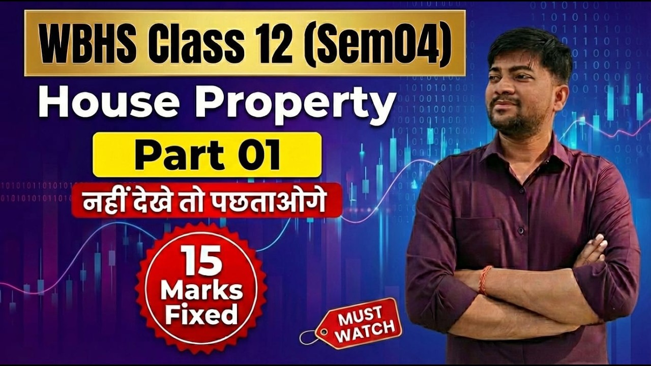 Income From House Property II Class 12th Sem 4 II Costing and Taxation ...
