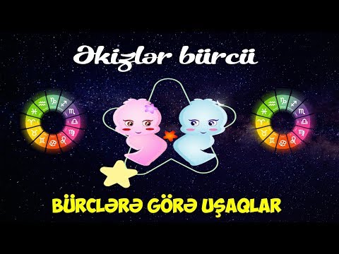 Əkizlər Bürcü - Bürclərə Görə Uşaqlar (Qoroskop)