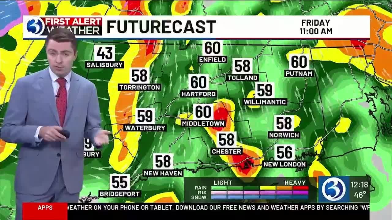 FORECAST: A First Alert Weather Day for strong wind & heavy rain ...